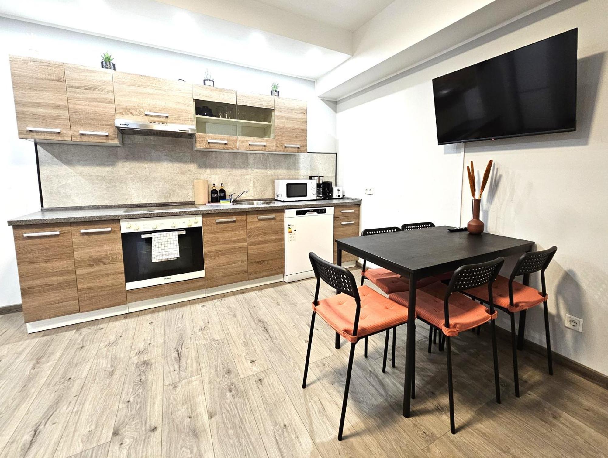 Airport-Messe Apartments Düsseldorf Oda fotoğraf